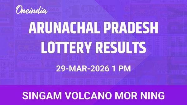 Arunachal Pradesh Singam Volcano Mor Ning Winners 29 March