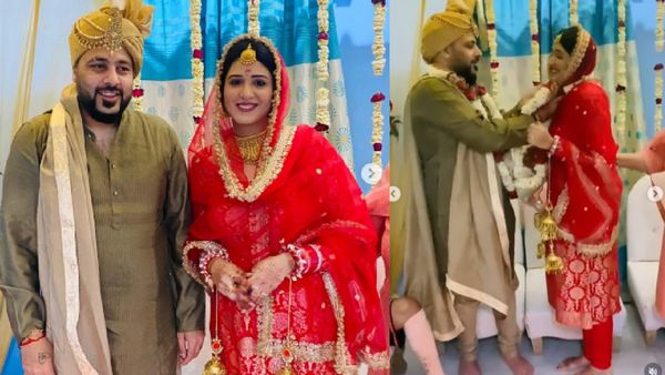 Singer Badshah Ties the Knot with Isha Rikhi; Intimate Wedding Pictures Surface Online