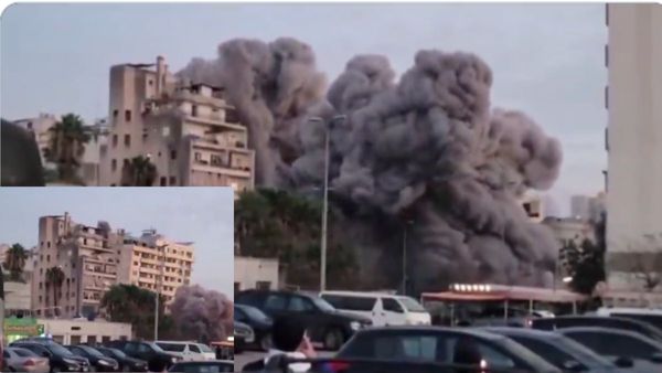 Israeli Airstrikes Rock Beirut: Building Collapse And Civilian Deaths Reported; Watch Video