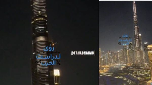 Iranian Drone Hits Burj Khalifa In Dubai? Viral Video Speculates Explosion In World’s Tallest Building