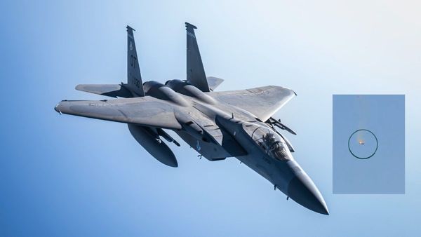 American F-15 Fighter Jet Crashes In Kuwait, Pilot Ejects Safely As Iran Claims Strike, Watch Video