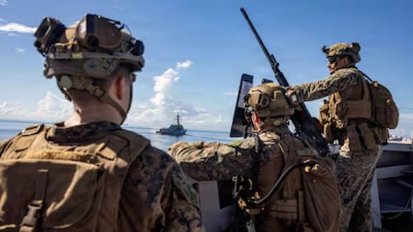 US Boosts Military Presence In West Asia As USS Tripoli Arrives With Thousands Of Troops