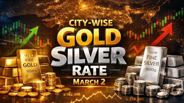 Gold Silver Rate Today, 2 March, 2026: City-Wise Price As Middle East War Drives MCX Safe-Haven Rally