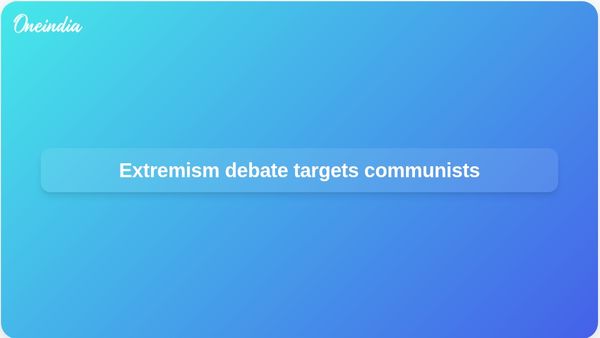 Left-wing extremism debate in Parliament used to target communist movement, CPIML Liberation says