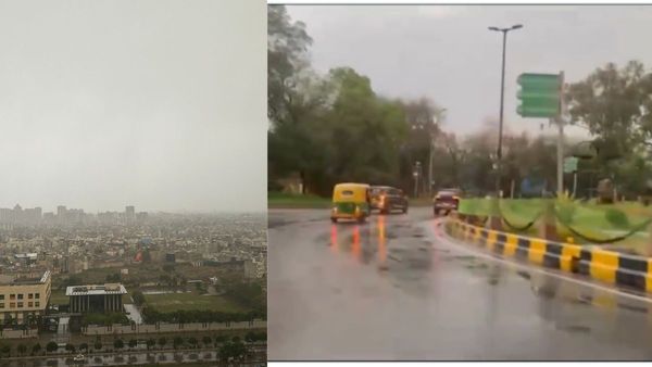 Delhi-NCR Witnesses Rain, Thunderstorms This Morning After Weeks Of Intense Heat; IMD Issues Orange Alert