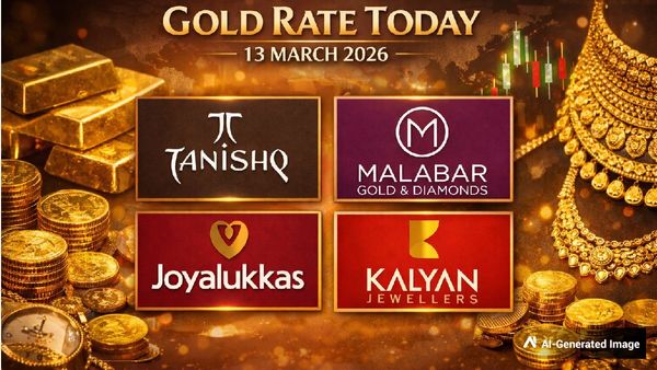 Gold Rate Today (13 March 2026): IBJA Morning Gold Rates Released; Tanishq, Malabar, Joyalukkas, Kalyan Prices
