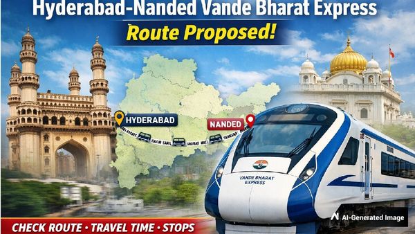 Hyderabad–Nanded Vande Bharat Train Proposed, Faster Rail Link Between Telangana And Maharashtra