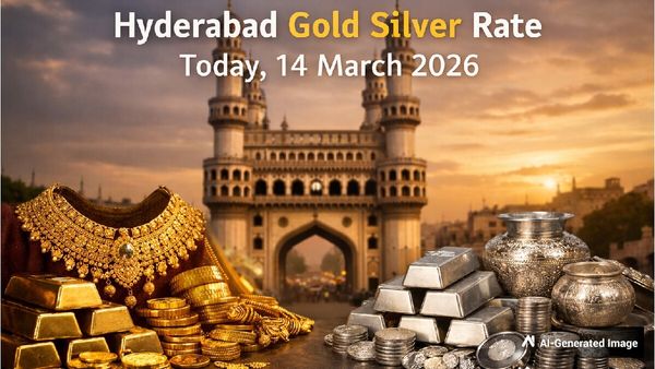 Hyderabad Gold Silver Price Today, 14 March 2026: Check Fresh 18K, 22K, 24K Gold And Silver Prices