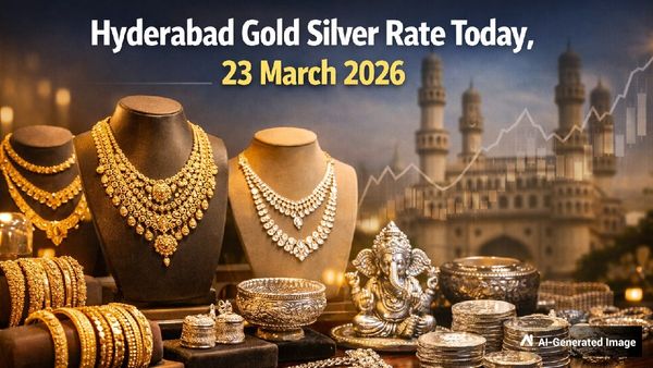 Hyderabad Gold Silver Rate Today, 23 March 2026: Check Latest Gold And Silver Prices In The City