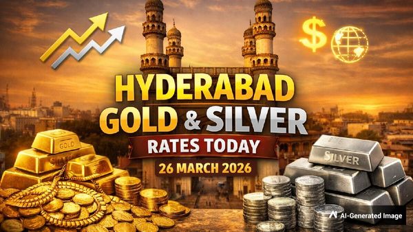 Hyderabad Gold Silver Rate Today, 26 March 2026: Gold Rises Again, Silver Jumps Sharply In Local Market