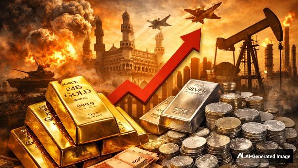 Hyderabad Gold Silver Rate Today, 2 March 2026: Gold, Silver Price Climb With Escalating Middle East Conflict