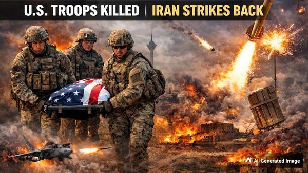U.S. Confirms 3 Troops Killed as Iran Fires Back With Missiles on Day 2 of Expanding Middle East War