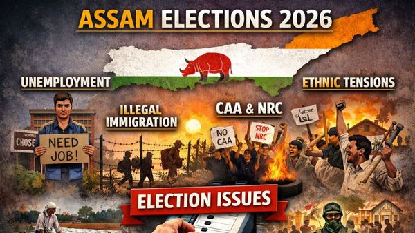 NDA vs Congress In Assam: Migration, Jobs, Evictions And Zubeen Garg Case Take Centre Stage