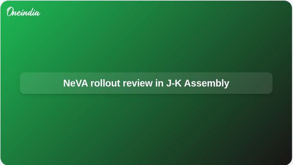 NeVA project review: J-K Assembly Apex Committee steps up paperless legislature rollout