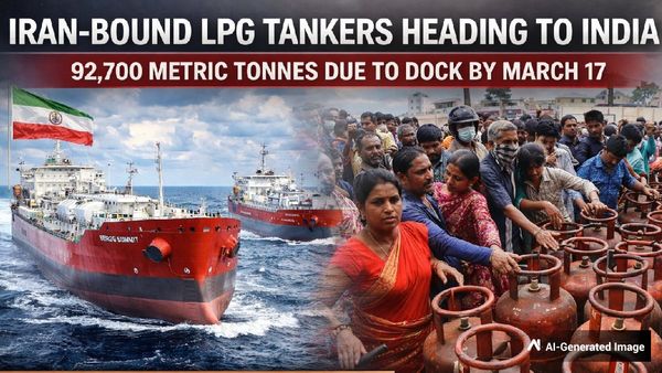Centre Says Two LPG Ships 'Shivalik and Nanda Devi' with 92,700 Tonnes of Gas Will Reach India Soon