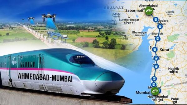 Mumbai-Ahmedabad Bullet Train: Cost Nears ₹2 Lakh Crore for 508 Km High-Speed Rail, 12 Stations Planned
