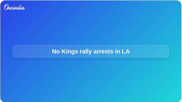 No Kings rallies: Los Angeles police arrest 74 after tear gas near federal detention centre