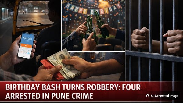 Pune Rickshaw Driver, Friends Rob Passenger to Fund Birthday Party