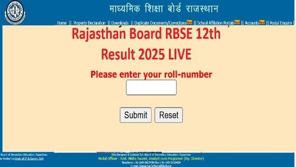 RBSE 12th Result 2026 Out: Fastest Way to Check Your RBSE 12th Result 2026 Online; Direct Link