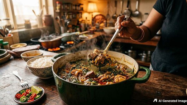 Liberian Potato Greens Recipe: A West Africa Dish with Meat and Greens