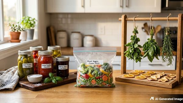 Preserving Homegrown Produce: Practical Tips for Canning, Freezing and Drying