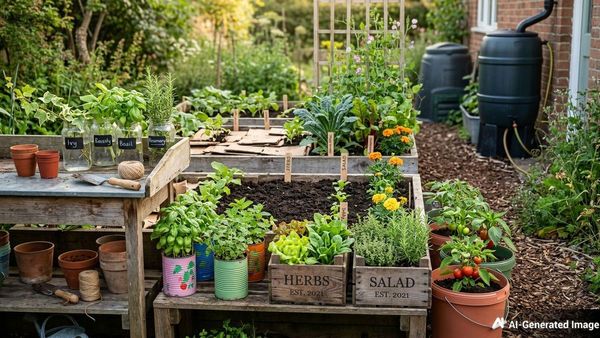 Eco Conscious Gardener Recycling Ideas for a Sustainable Yard