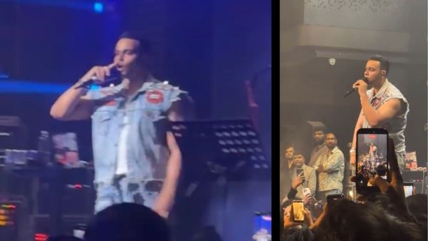 Singer Arpit Bala Spits On Fan At Hyderabad Concert After Bottle Is Thrown At Him