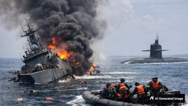 Iranian Frigate Sunk Near Sri Lanka, Expanding Conflict Into Indian Ocean Waters