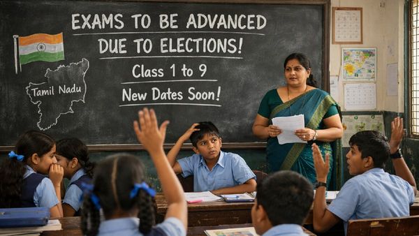 Tamil Nadu Govt Plans Early Exams for Classes 1 to 9 Due To Asembly Elections