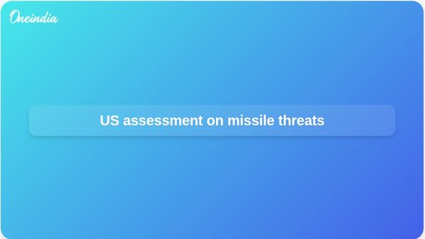 US missile threat assessment: Gabbard says Pakistan missiles could target the United States