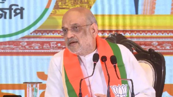 Amit Shah Unveils BJP’s ‘Sankalp Patra’ For Bengal Polls, Promises UCC And ₹3,000 Aid For Women