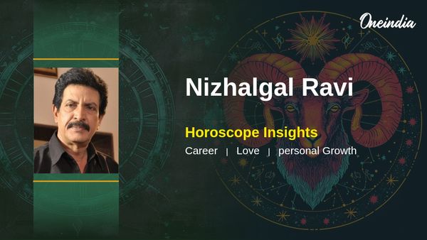 Aries Horoscope for Nizhalgal Ravi: Steady Guidance for Career and Relationships