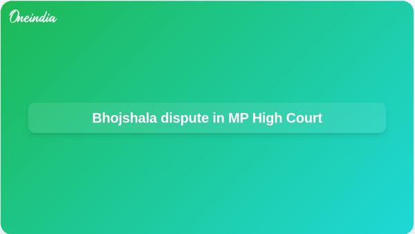 Bhojshala dispute: Muslim side cites 1935 Dhar order, questions PILs in Madhya Pradesh High Court