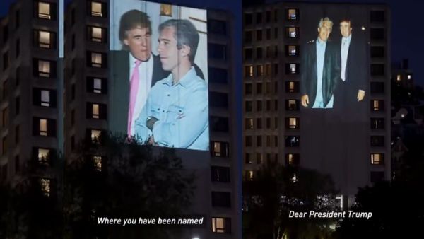 Jeffrey Epstein–Trump Video Played On Washington Hotel Hours Ahead Of White House Press Dinner: Watch