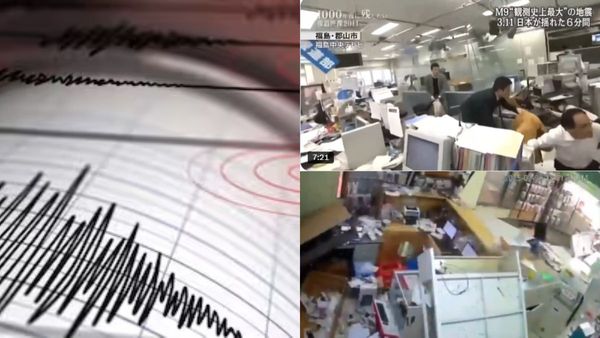 Caught On Camera: Violent Earthquake Hits Japan, PM Takaichi Urges Immediate Evacuation