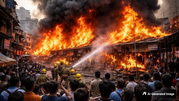 Fire Erupts At Multiple Locations In Ghaziabad, Noida; No Casualties Reported