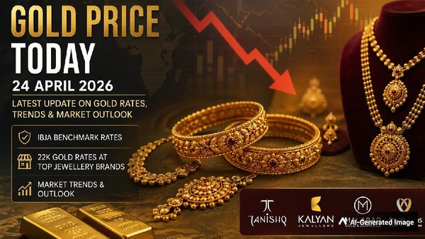 Gold Rate Today (24 April 2026): Latest IBJA Rates Fall As Tanishq, Kalyan, Malabar, Joyalukkas Cut Prices