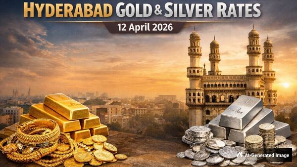 Hyderabad Gold Silver Rate Today (12 April 2026): Latest 22K, 24K, 18K Gold Prices, Silver Rate in Nizam City