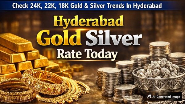 Hyderabad Gold Silver Rate Today (6 April 2026): Gold And Silver Prices Ease Again, Check Latest City Rates