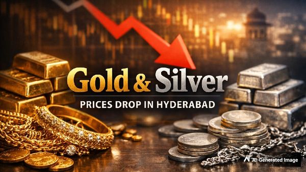 Hyderabad Gold Silver Rate Today, 8 April 2026: Gold, Silver Prices Ease After US-Iran Ceasefire