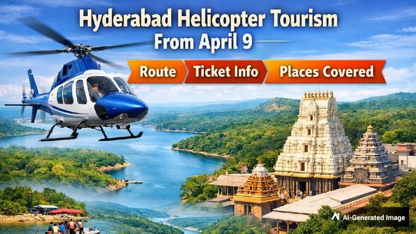 Hyderabad Helicopter Tourism From April 9: Know Route, Ticket Details, Key Stops