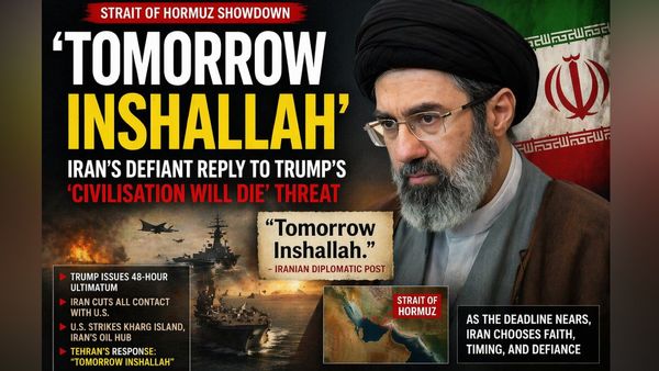 ‘Tomorrow Inshallah’: Iran’s Two-Word Reply to Trump’s ‘Civilisation Will Die’ Warning