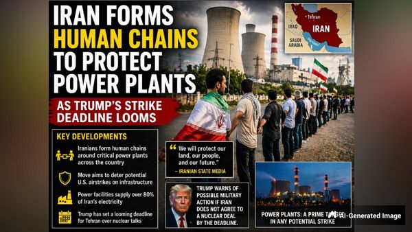 Civilians Form Human Chains as Iran Braces for Possible US Strikes