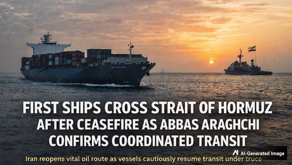 1$ Per Oil Barrel: Iran Proposes Crypto Toll For Tankers As Ships Begin Crossing Strait of Hormuz