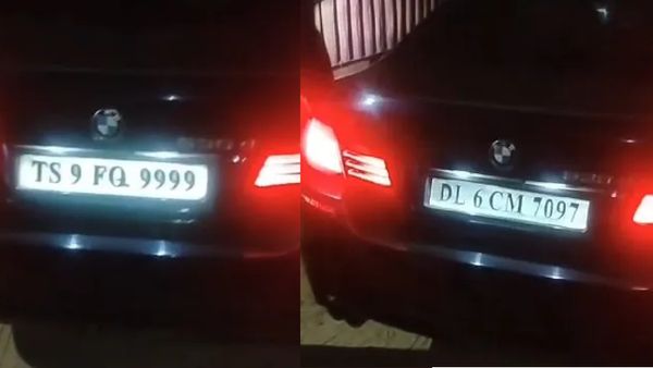James Bond-Style Number Plate Gadget Found In Hyderabad Doctor’s BMW After Drunk Driving Stop