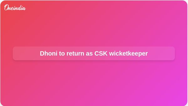 MS Dhoni injury update: Michael Hussey says he will return as CSK wicketkeeper, not Impact Player