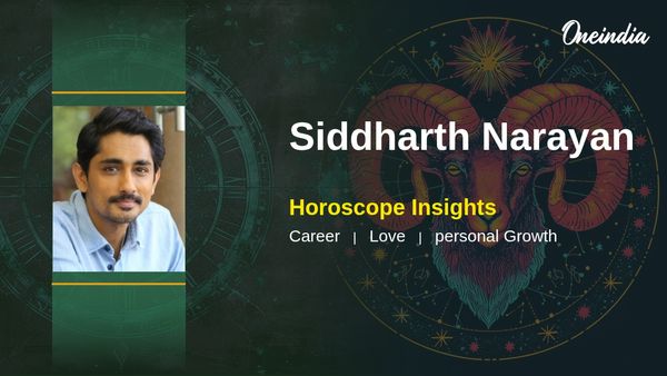 Siddharth Narayan Aries Horoscope: Career, Love and Growth for an Aries Year