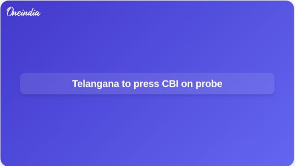 Kaleshwaram project probe: Telangana CM to meet CBI director after High Court order