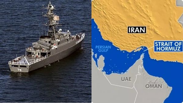 Strait of Hormuz Tensions Rise as US Says 2 Warships Began Mine-Clearing Mission, Iran Rejects Claim