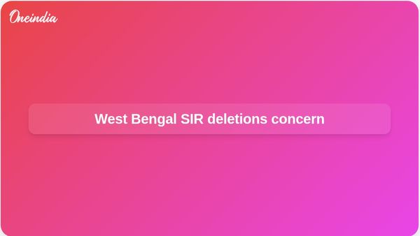 West Bengal electoral roll deletions under SIR raise wider rights concerns, say Bhushan and Yadav